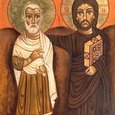 Christ et l'Abba Menas
